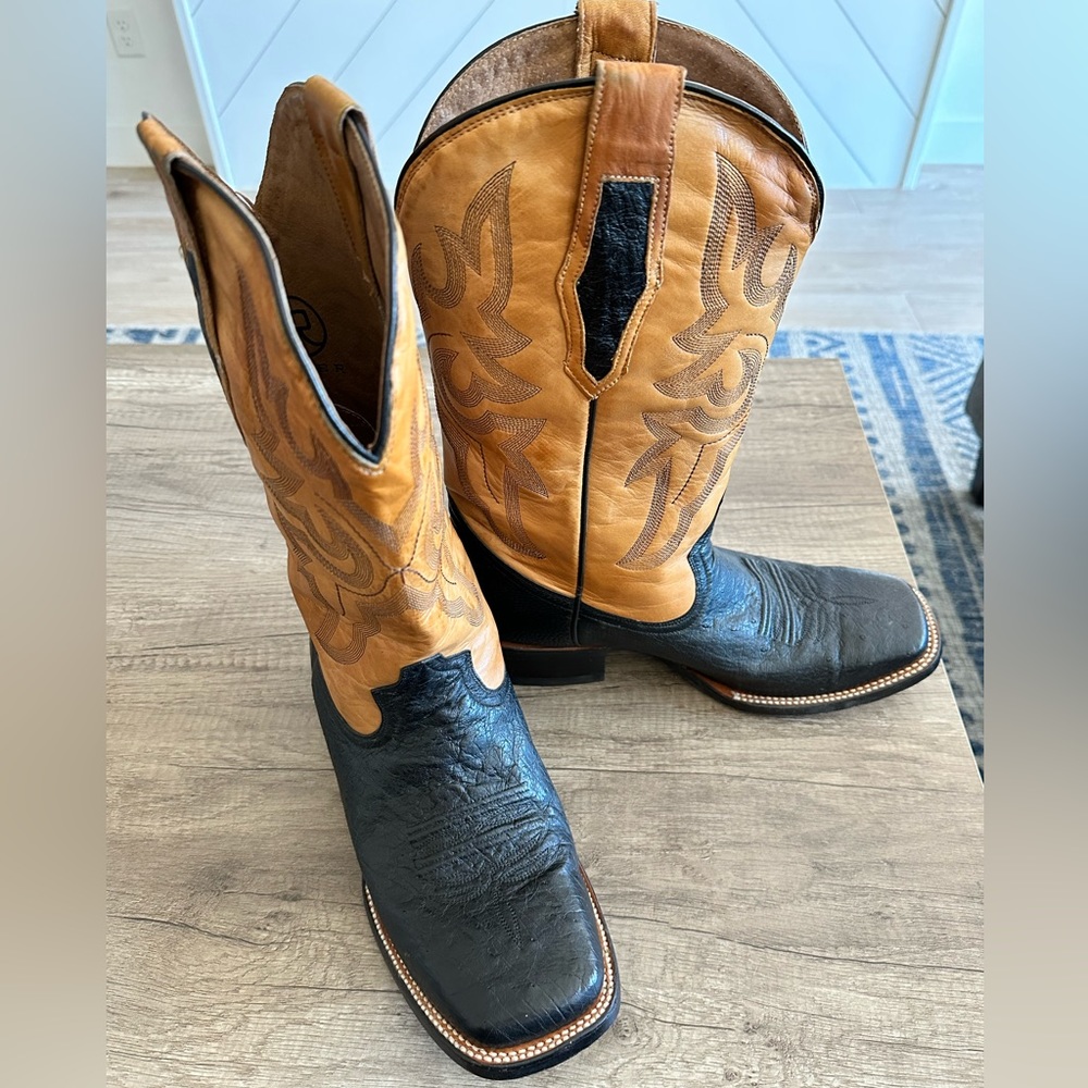 Roper Brand Western Cowboy Boots Model 9179 Size 10D